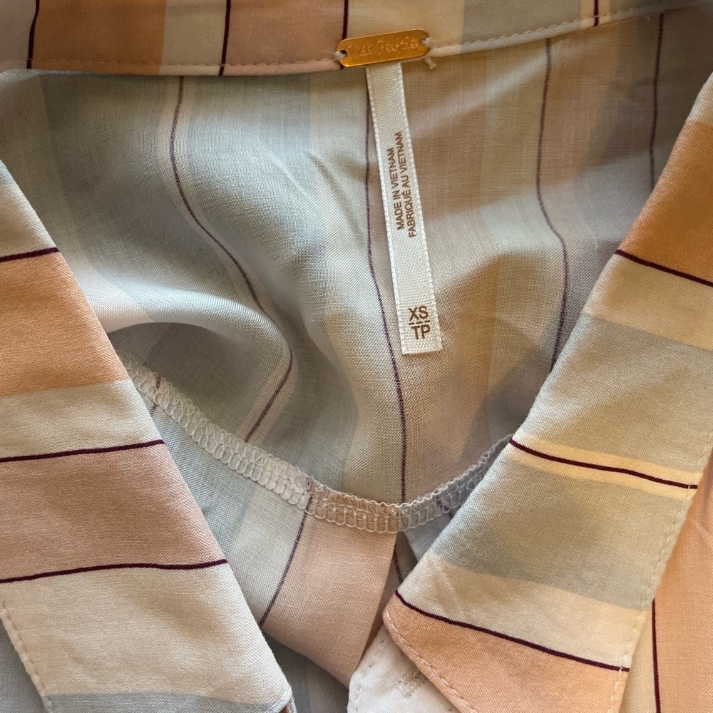 NWT Free People MacKenzie Wrap Top XS - Picture 6 of 10